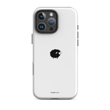 Sheep Black iPhone Case
