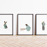 Mercy & Light Trio — Shepherd • Cross • Light (3-Pack)