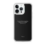 Custom Bible Verse – iPhone Case (Clear)