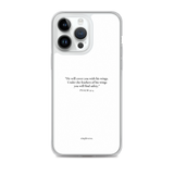 Custom Bible Verse – iPhone Case (Clear)