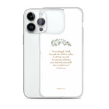 Psalm 23:4 Bible Verse iPhone Case