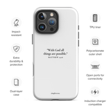 Matthew 19:26 Premium Case