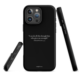 Custom Bible Verse iPhone Case
